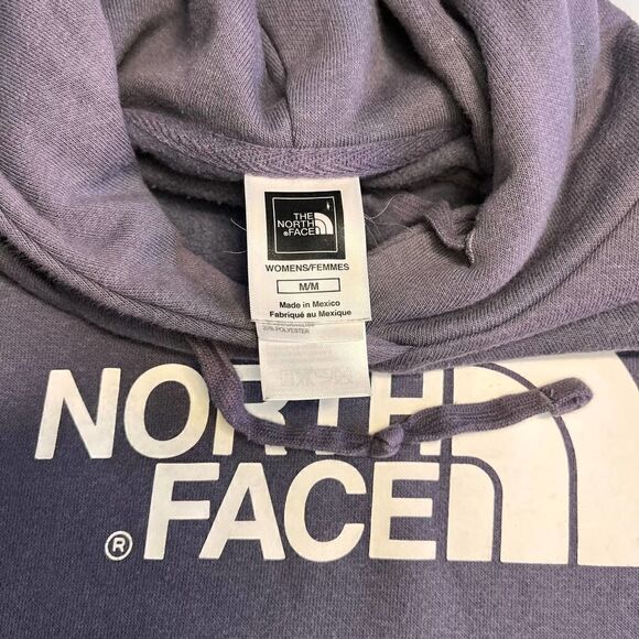 North Face Women's Half Dome Pullover Hoodie Size Medium Lunar Slate Lavender - Picture 6 of 11
